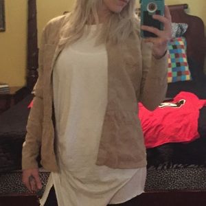 Camel colored blazer